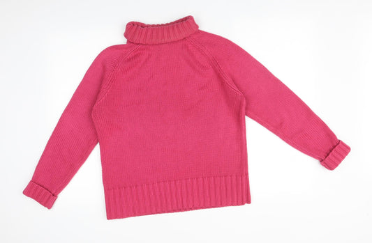 BHS Womens Pink Pullover Sweatshirt Size 12