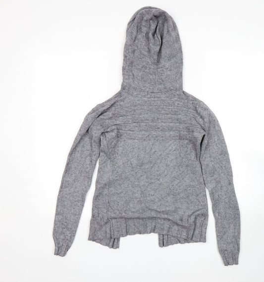 Artigli Womens Grey Cardigan Jumper Size S