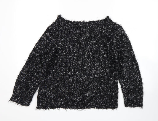 Limited Collection Womens Black Pullover Jumper Size 16