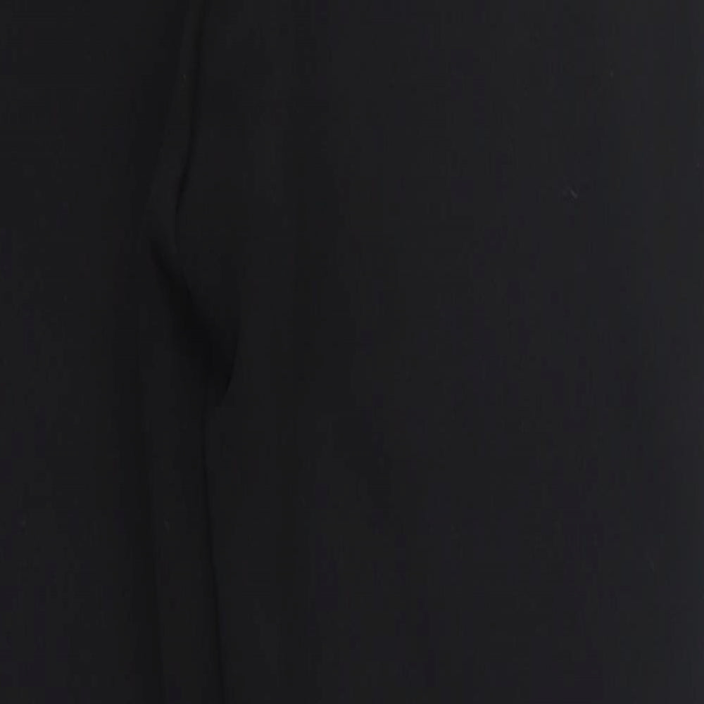 Papaya Womens Black Sweatpants Trousers Size 12 L26 in