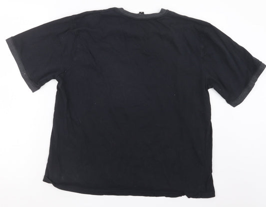 Insignia Mens Black T-Shirt Size L
