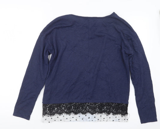 Dorothy Perkins Womens Blue Pullover Jumper Size 8