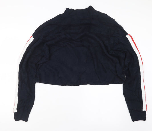 Divided by H&M Womens Blue Knit Pullover Jumper Size XL