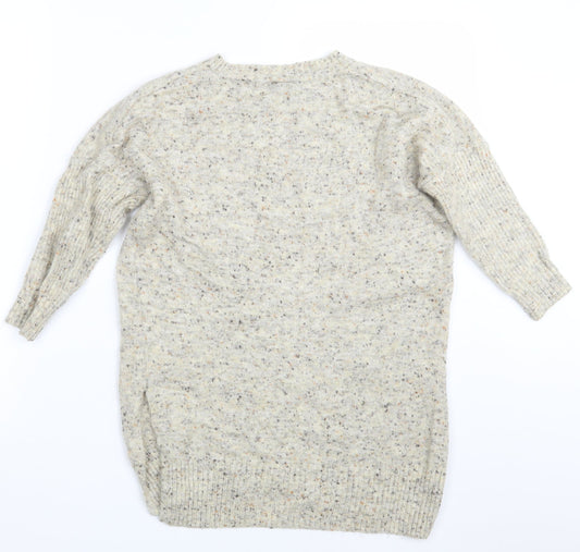 Warehouse Womens Beige Pullover Jumper Size 6