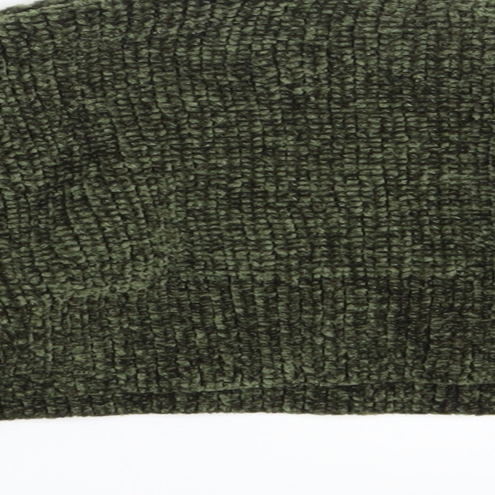 New Look Girls Green Pullover Jumper Size 9 Years - Croppped