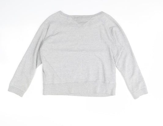 Topshop Womens Grey Pullover Jumper Size XS