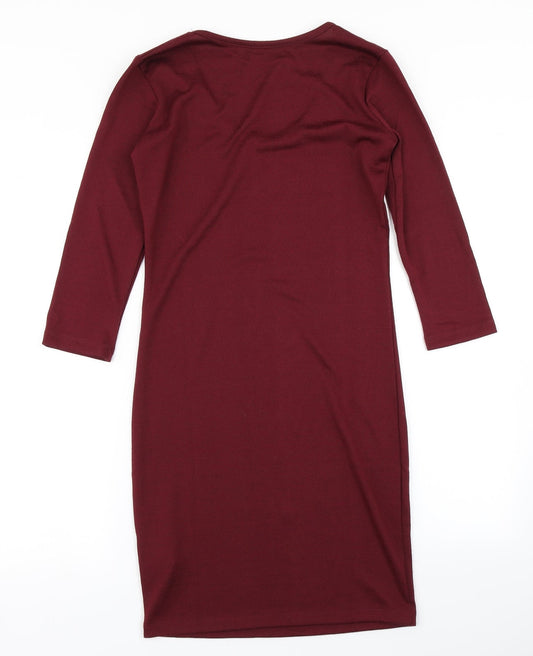 alcott Womens Purple Bodycon Size M