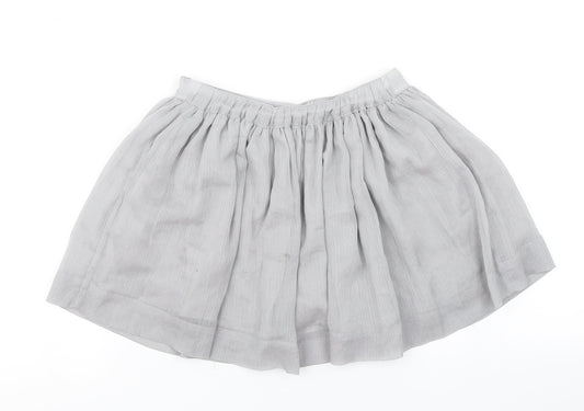 Minoti Girls Grey Skater Skirt Size 5-6 Years