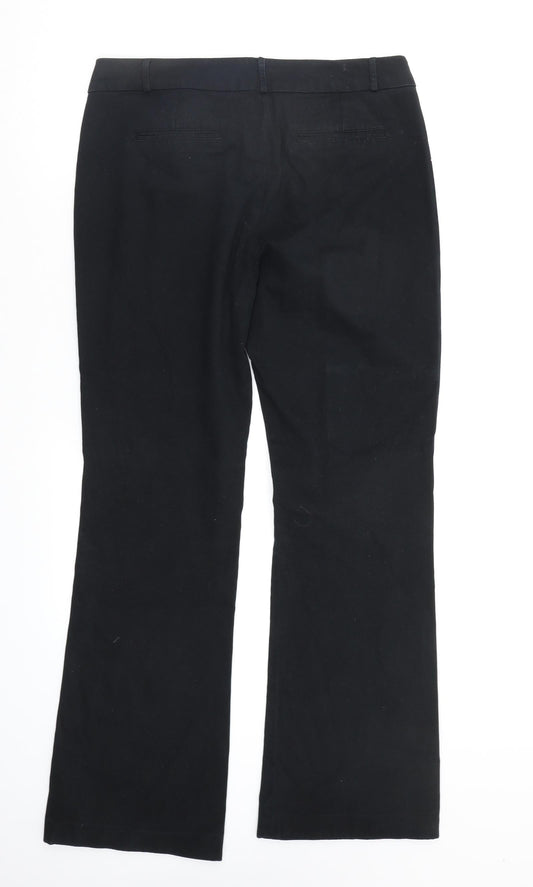 camaieu Womens Black Trousers Size 32 in L30 in