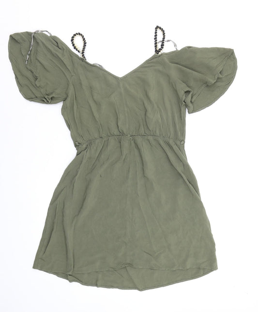 Asda George Womens Green Fit & Flare Size 12