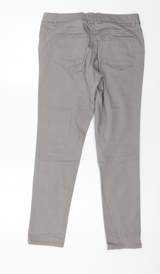 TU Womens Grey Denim Skinny Jeans Size 12 L27 in