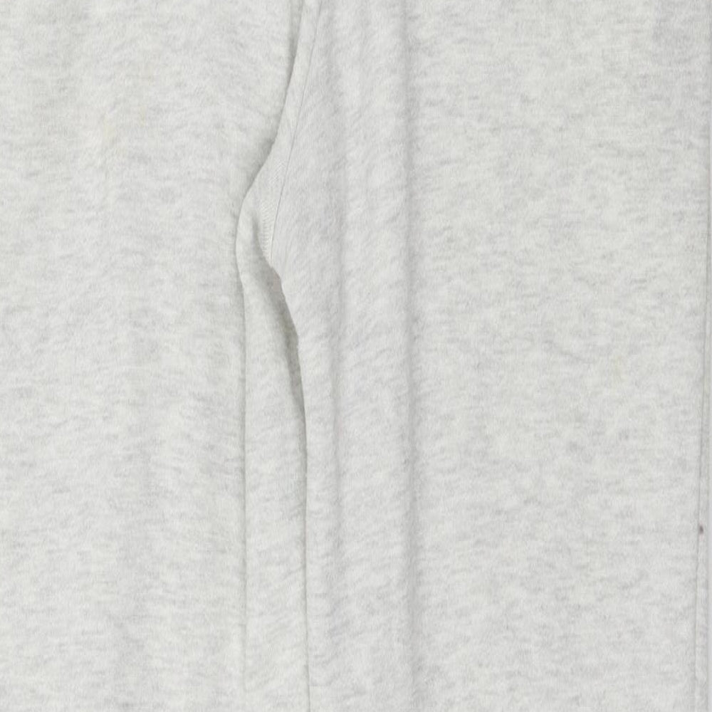 Peacocks Womens Grey Jersey Jogger Trousers Size 10 L26 in