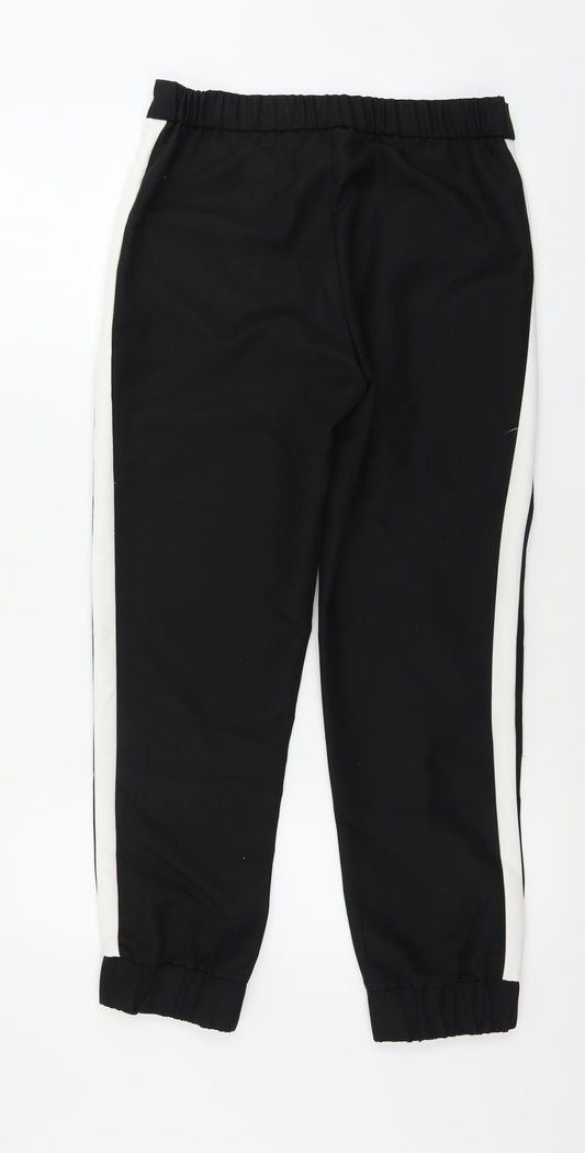 ASOS Womens Black Trousers Size 8 L25 in