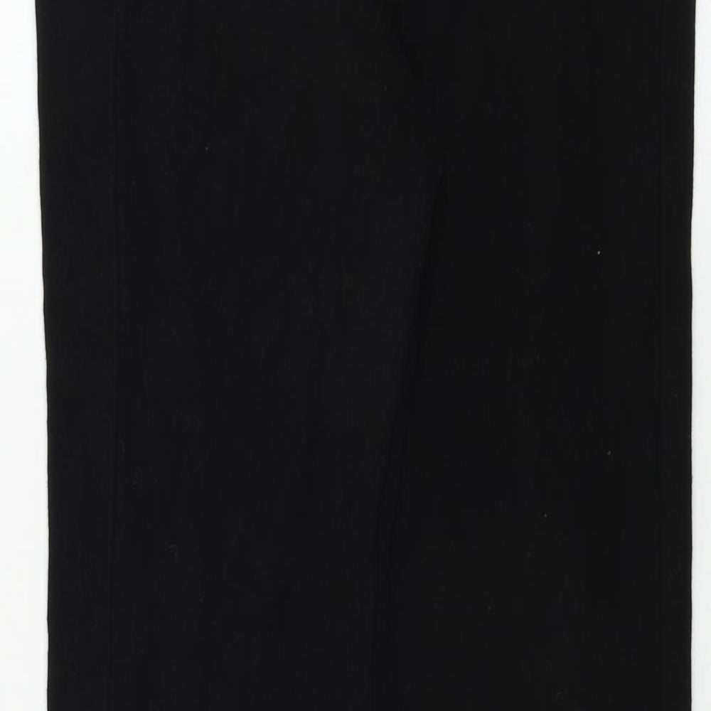 Topshop Womens Black Trousers Size 12 L24 in