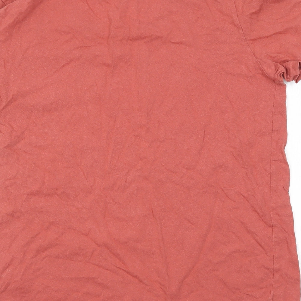 Preworn Womens Red Basic T-Shirt Size M