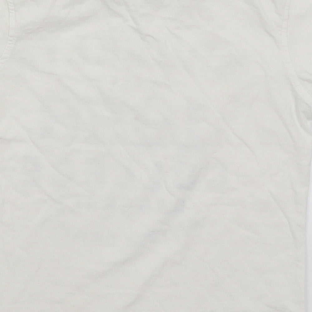 George Boys White Basic T-Shirt Size 8-9 Years
