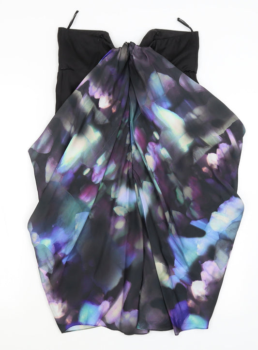 Full Circle Womens Black Bodycon Size 14