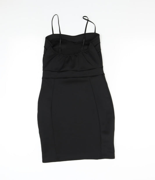 Daisy Street Womens Black Bodycon Size M