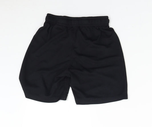 H&M Boys Black Sweat Shorts Size 6 Years