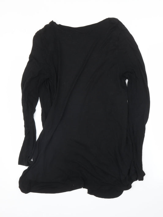TG Womens Black Cardigan Jumper Size M