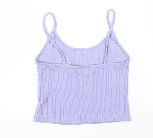 Topshop Womens Purple Camisole Blouse Size 6