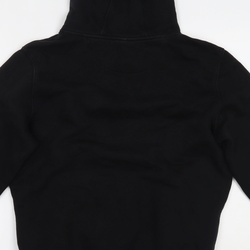 Everton Mens Black Pullover Hoodie Size S