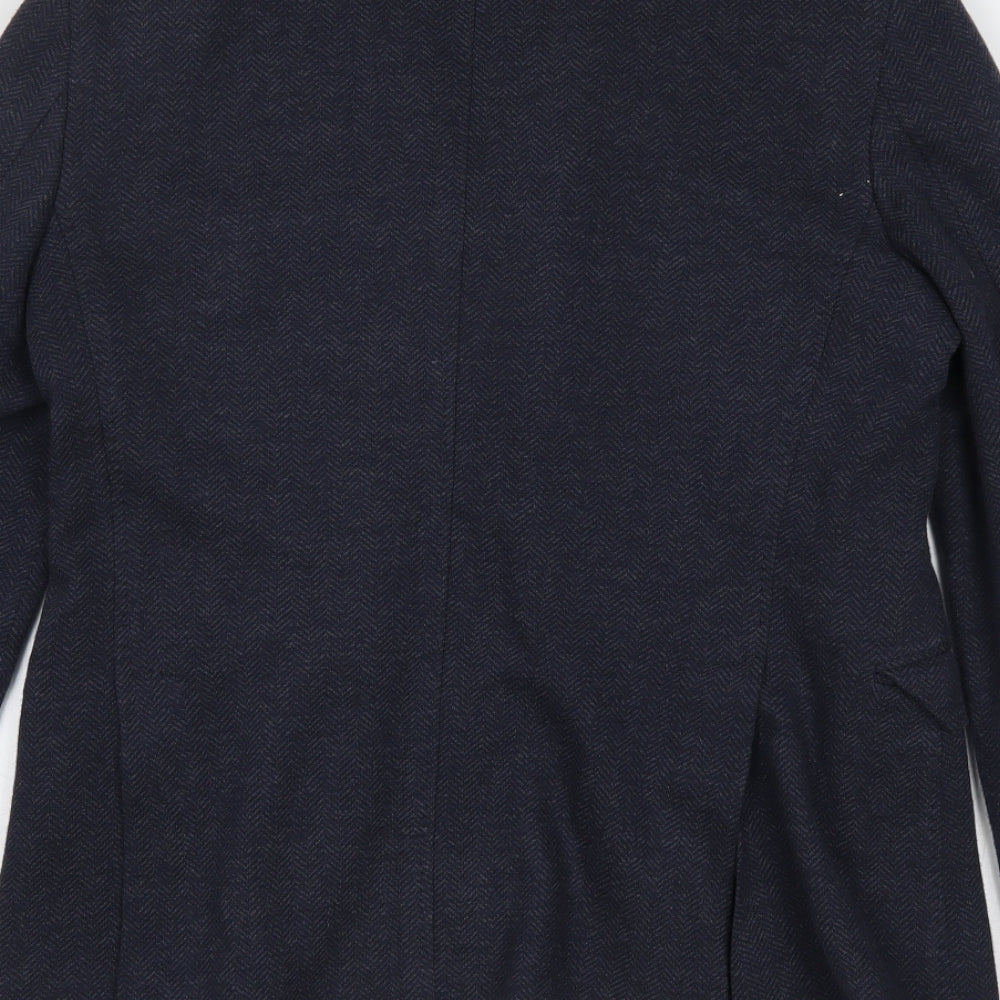 Preworn Mens Blue Jacket Suit Jacket Size 40