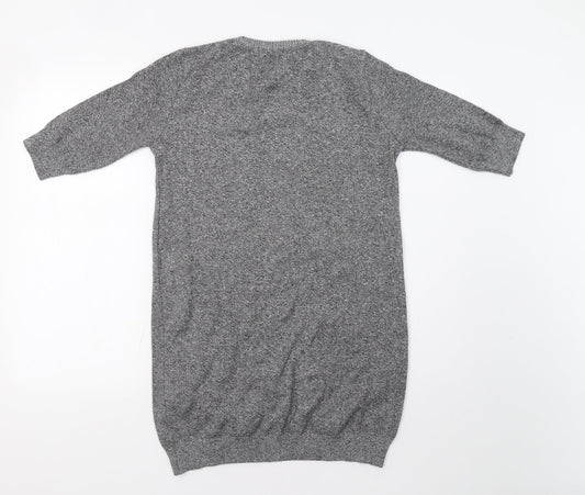 Primark Womens Grey Jumper Dress Size 8