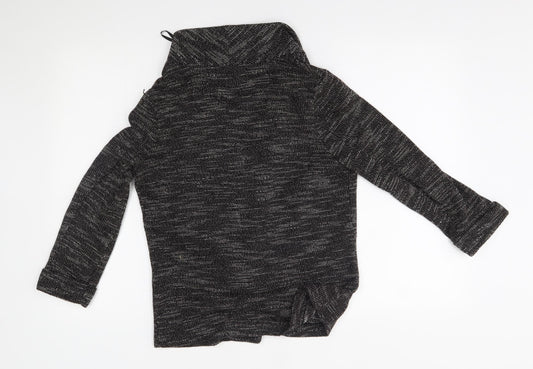 New Look Womens Grey Cardigan Jumper Size 10