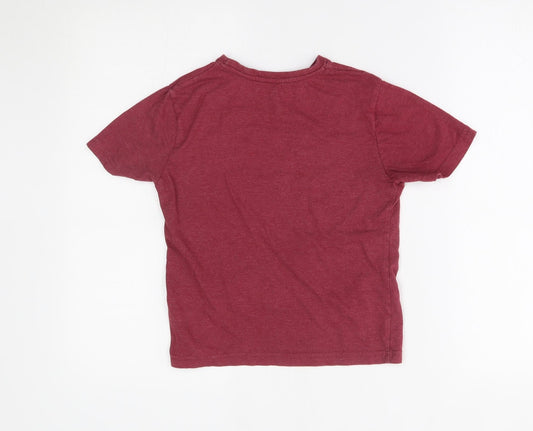 Primark Boys Red Basic T-Shirt Size 8-9 Years