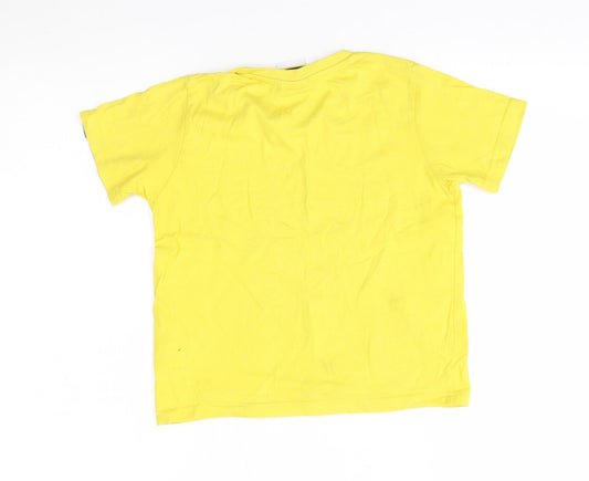 everton Boys Yellow Basic T-Shirt Size 8-9 Years - nil satis nisi optimum