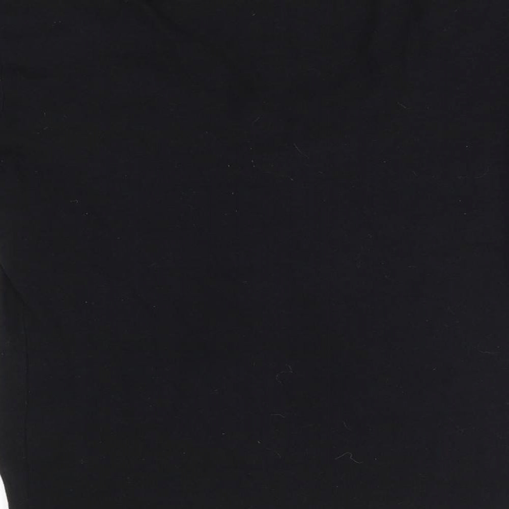 M&S Womens Black Basic Blouse Size 12
