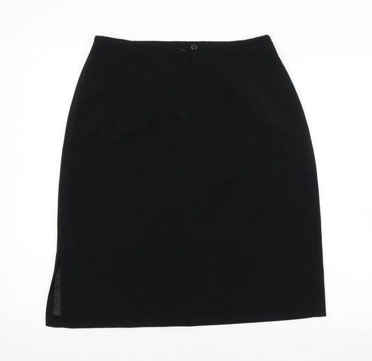 Amarento Womens Black Straight & Pencil Skirt Size 14