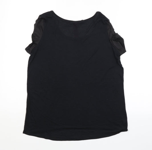 La Senza Womens Black Basic Blouse Size XS