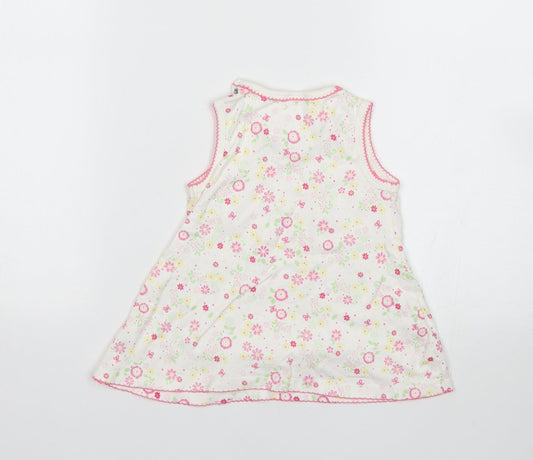 Miniclub Girls Multicoloured Floral A-Line Size 3-6 Months
