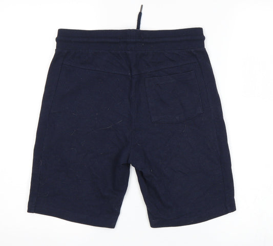 Primark Boys Blue Sweat Shorts Size XS