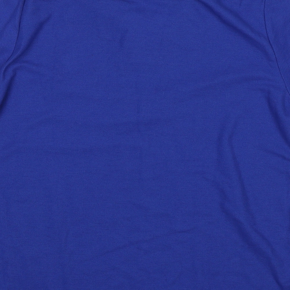 Everton Boys Blue Basic Polo Size 12-13 Years - Everton FC