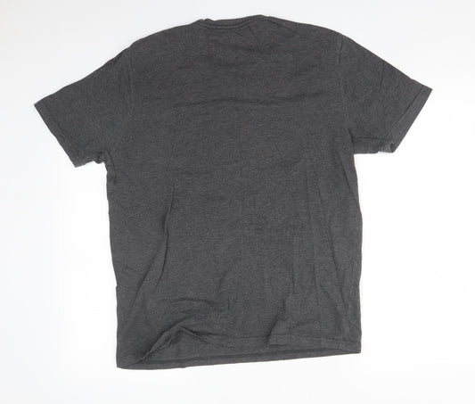 F&F Mens Grey T-Shirt Size M