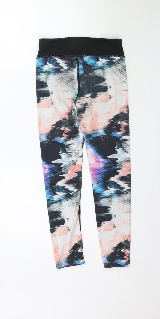 H&M Girls Multicoloured Jogger Trousers Size 9 Months - Sports Leggings