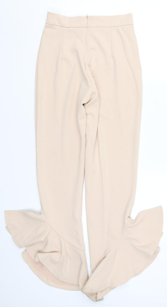 NaaNaa Womens Beige Trousers Size 8 L27 in