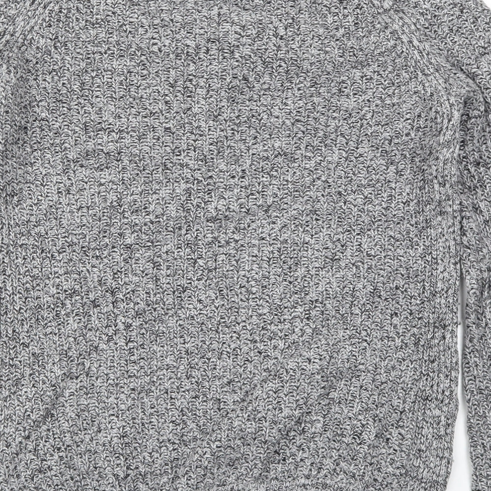 NEXT Womens Grey Knit Pullover Jumper Size 8