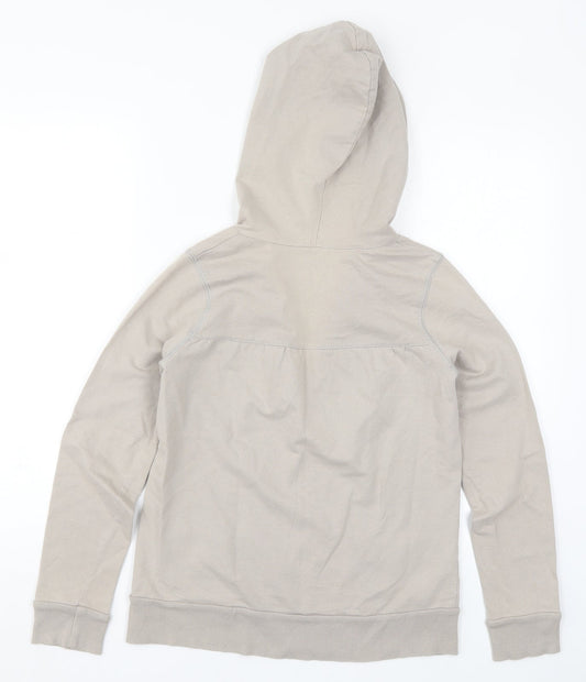 Topshop Womens Beige Pullover Hoodie Size 12