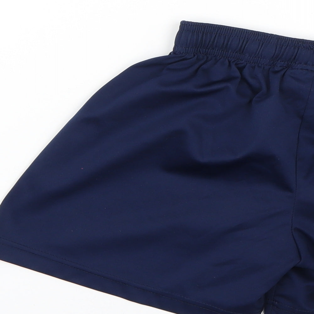 Mitre Boys Blue Sweat Shorts Size 9-10 Years