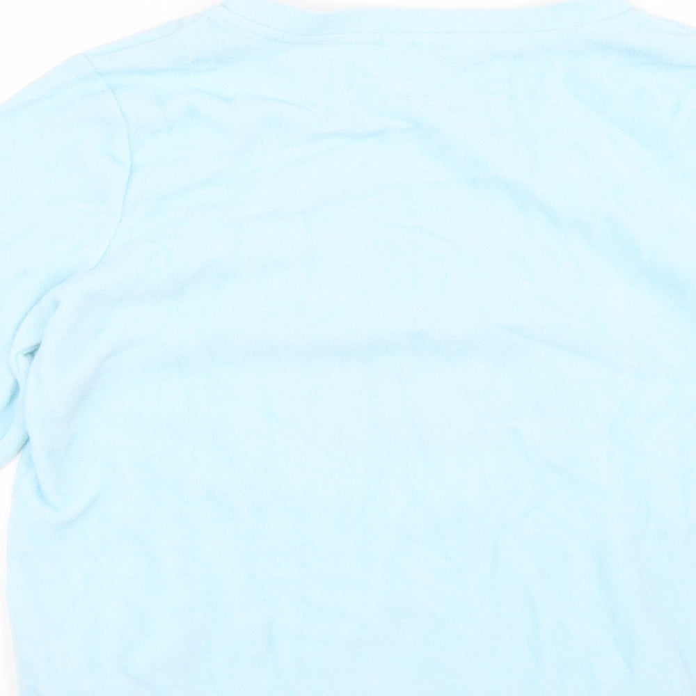 Dunnes Stores Womens Blue Geometric Top Pyjama Top Size M