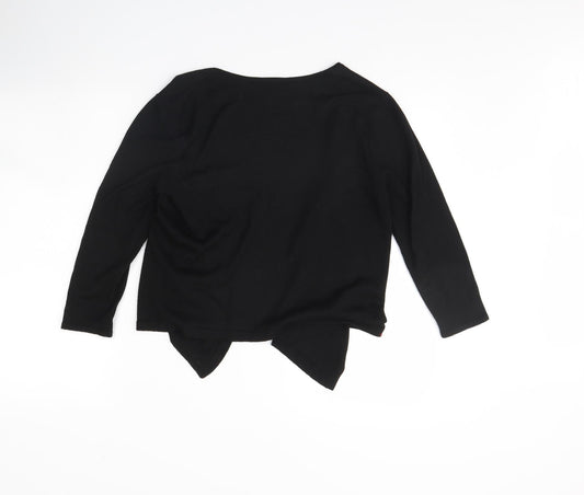 Dorothy Perkins Womens Black Cardigan Jumper Size 8