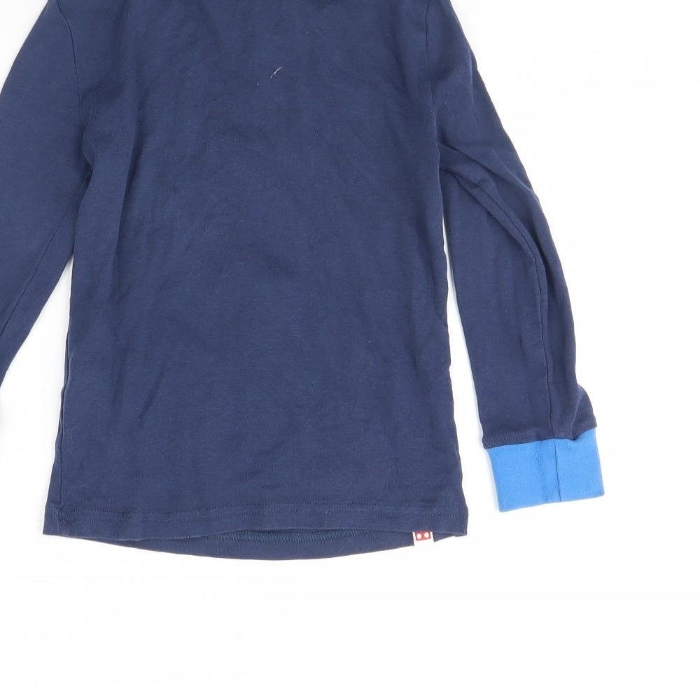 H&M Boys Blue Basic T-Shirt Size 4 Years - Lego