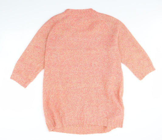 H&M Womens Pink Pullover Jumper Size M