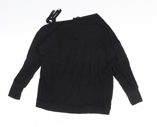 New Look Womens Black Pullover Jumper Size 10