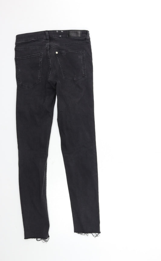 H&M Womens Blue Denim Skinny Jeans Size 27 in L28 in