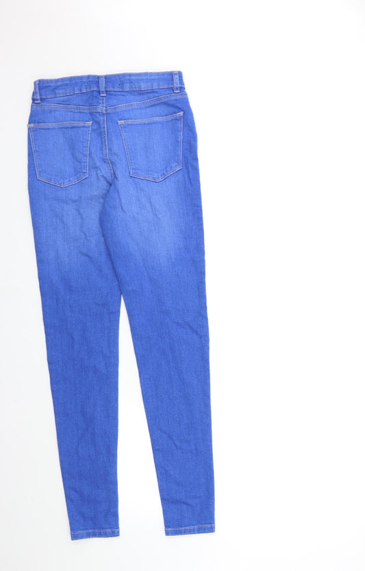 Very Womens Blue Denim Skinny Jeans Size 29 in L29 in